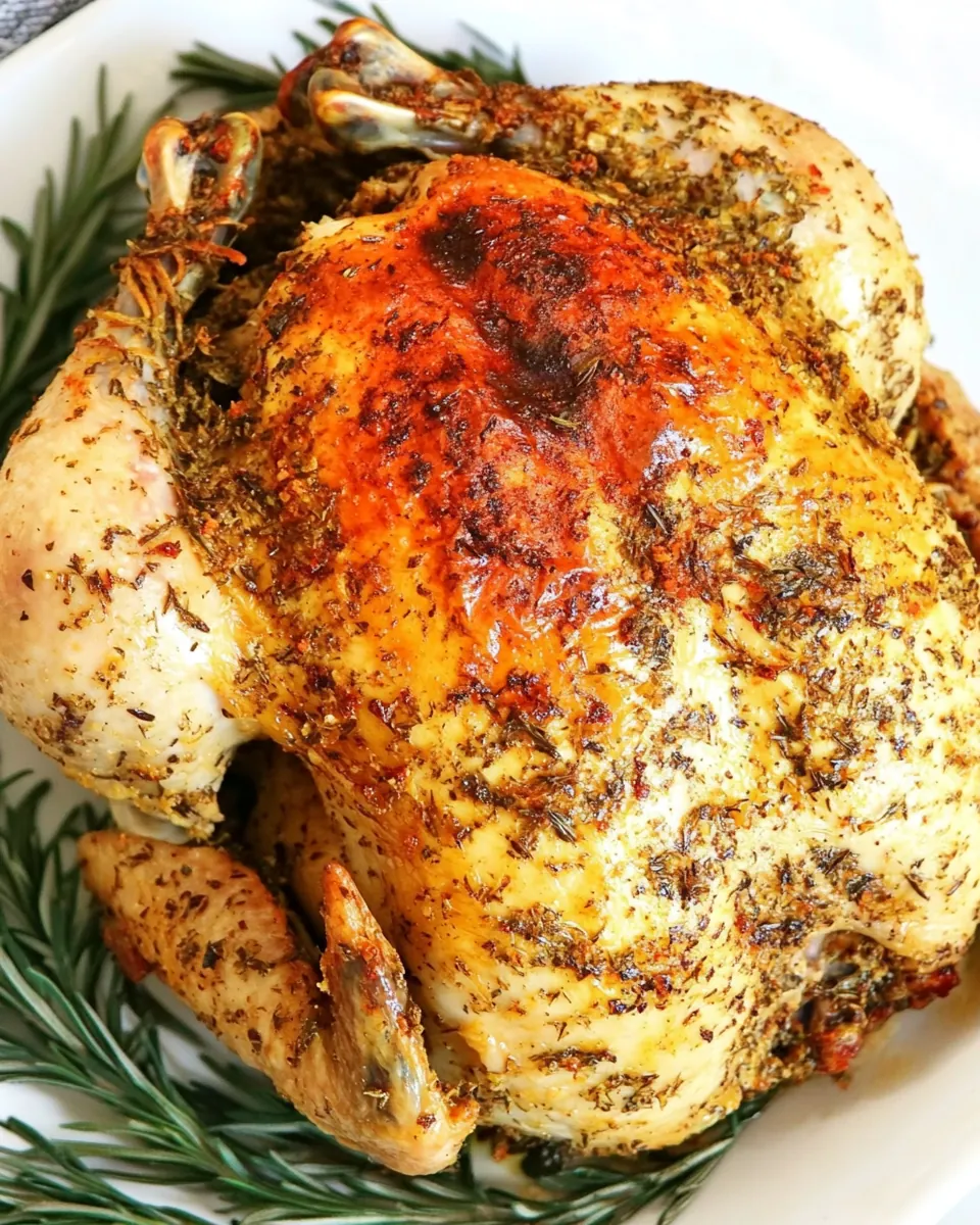Instant Pot Roasted Whole Chicken