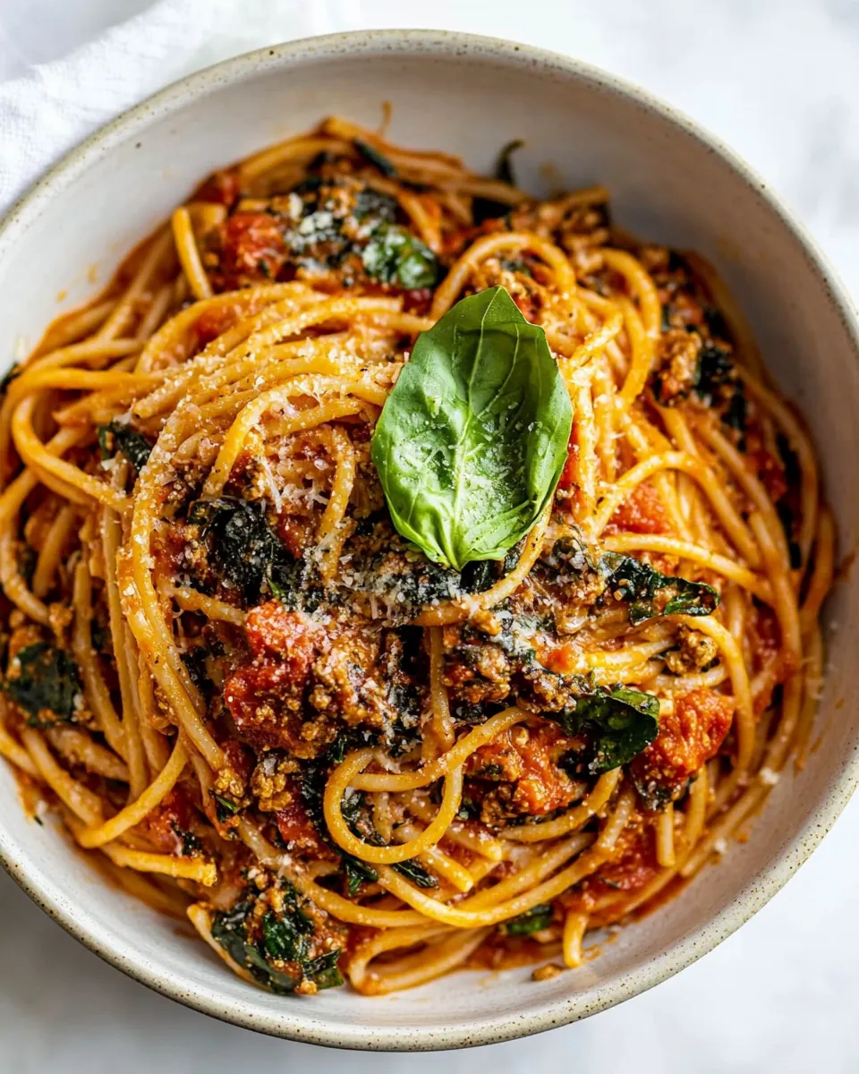 Instant Pot Spaghetti
