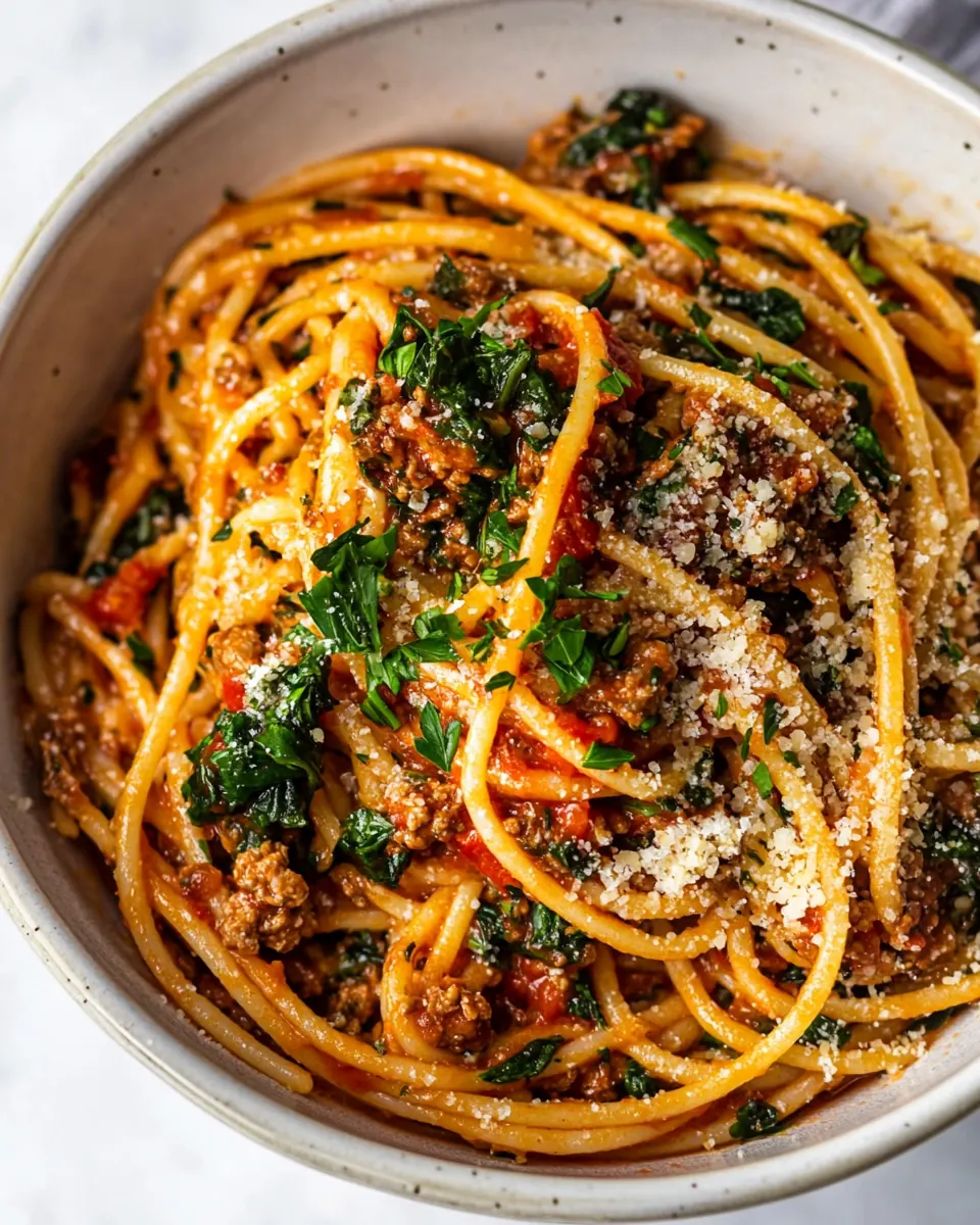 Instant Pot Spaghetti