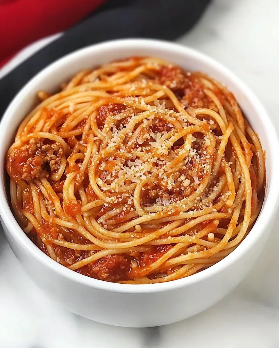 Instant Pot Spaghetti