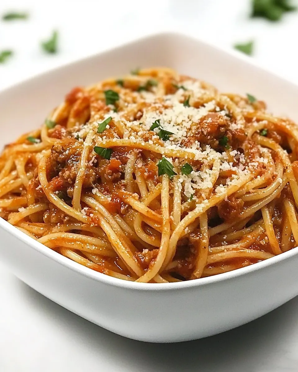 Instant Pot Spaghetti