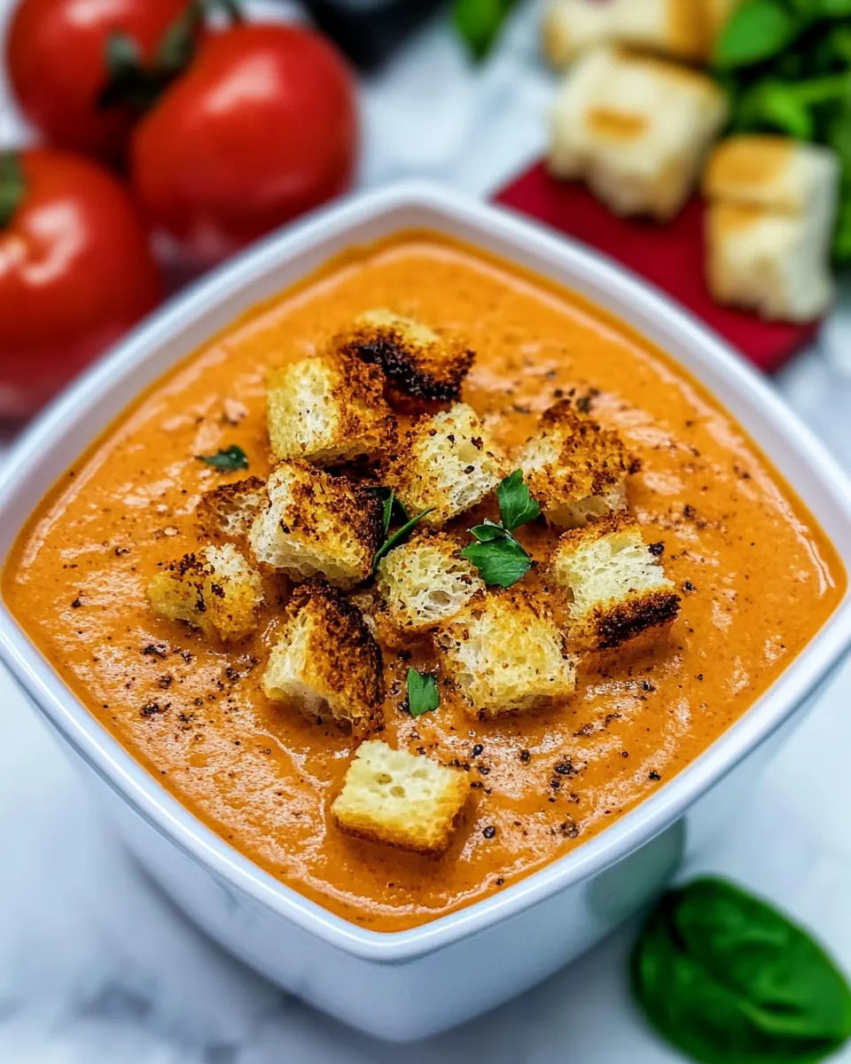 Instant Pot Tomato Bisque