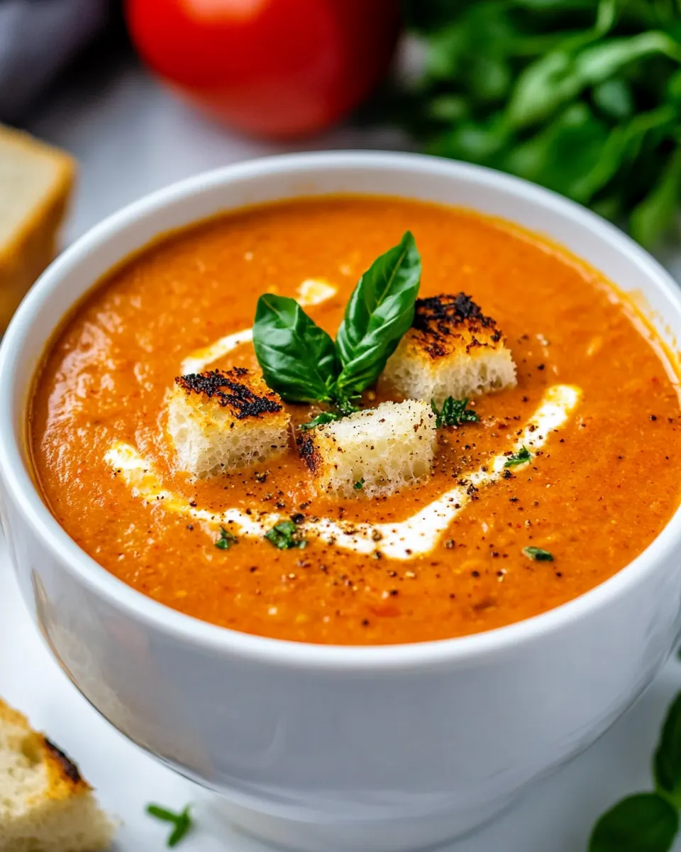 Instant Pot Tomato Bisque