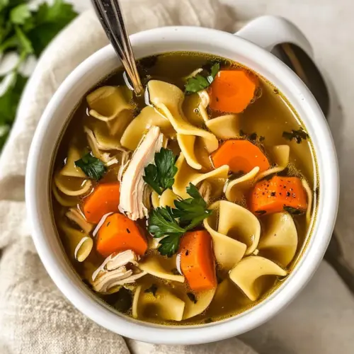 Instant Pot Turkey Noodle Soup