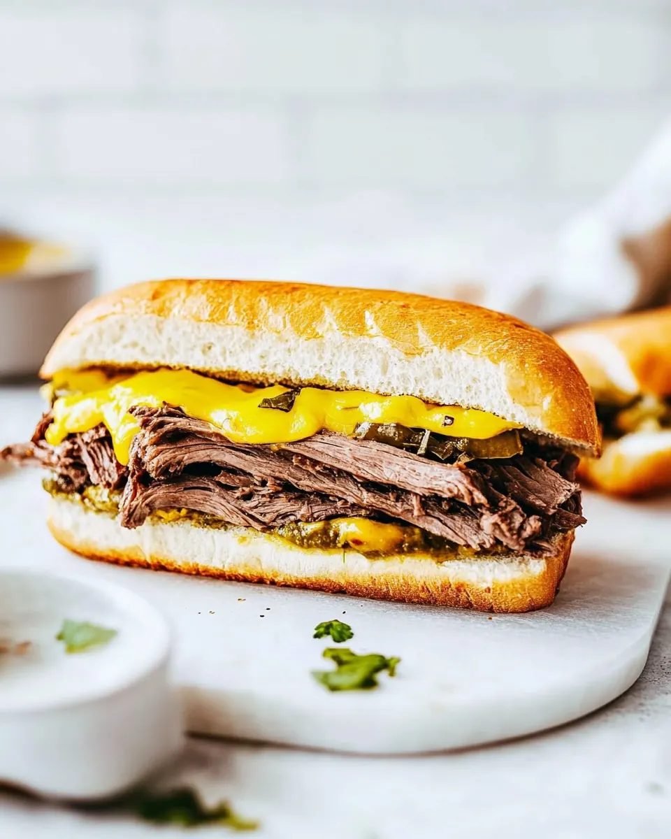 Italian Beef Sandwich