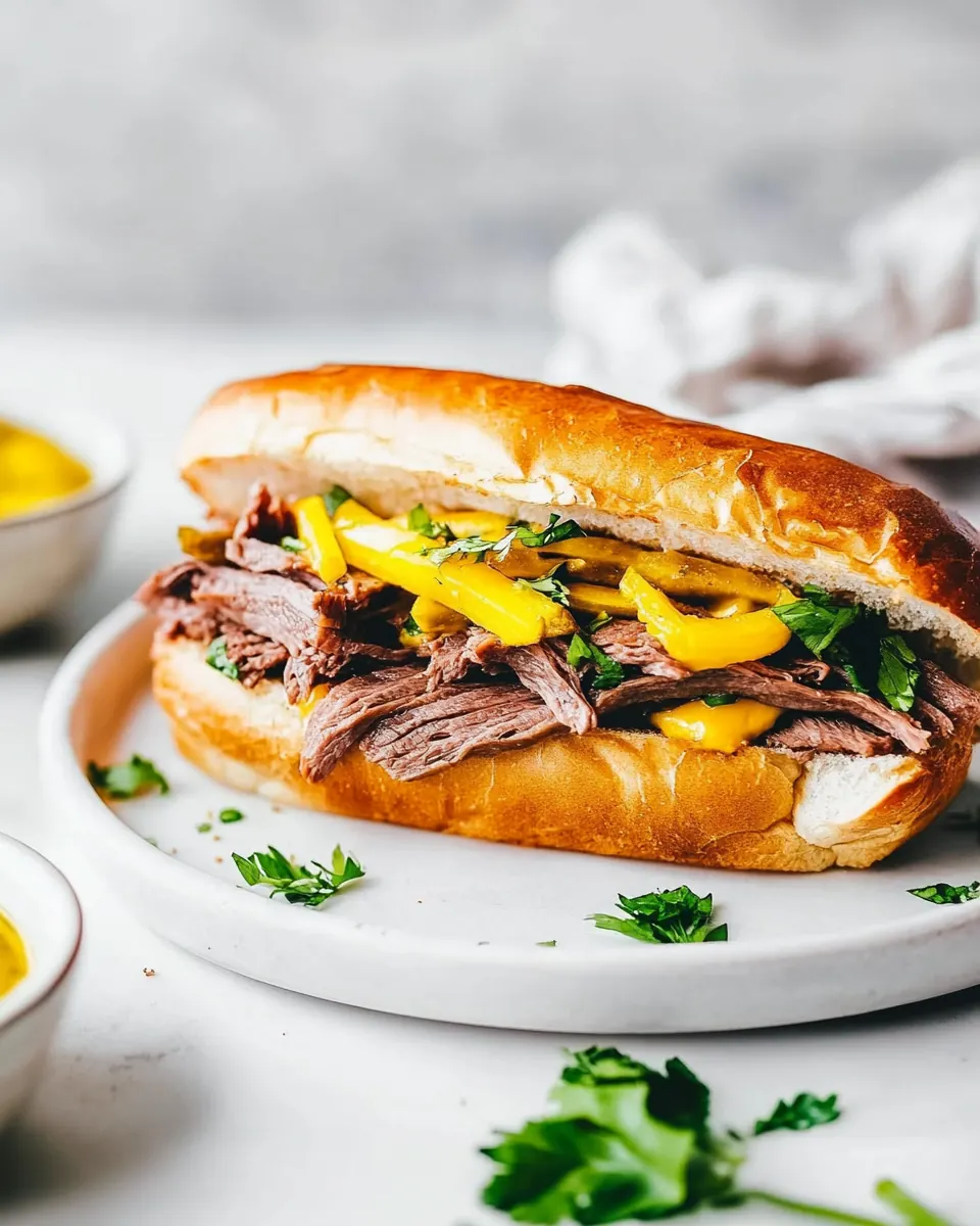 Italian Beef Sandwich