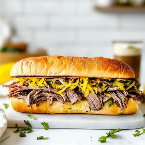 Italian Beef Sandwich