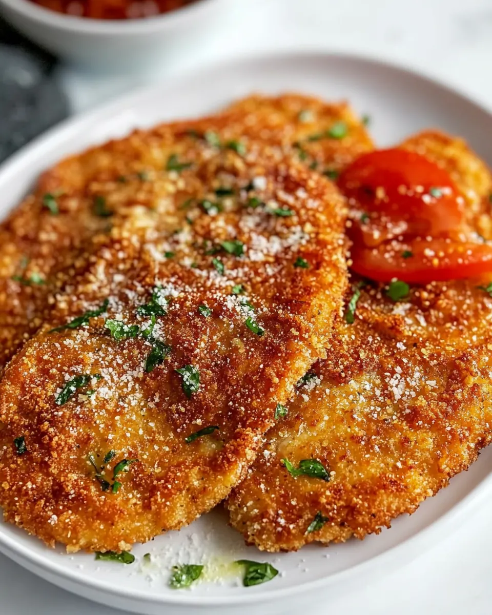 Italian Chicken Cutlets