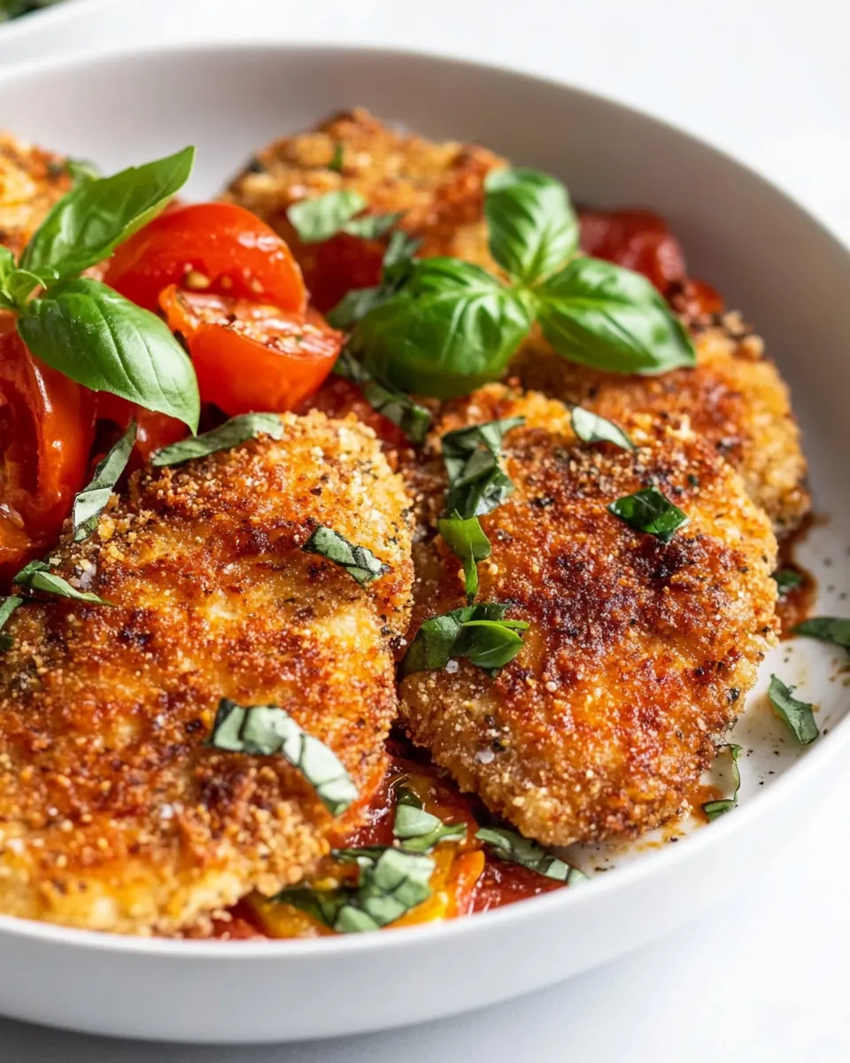 Italian Chicken Cutlets