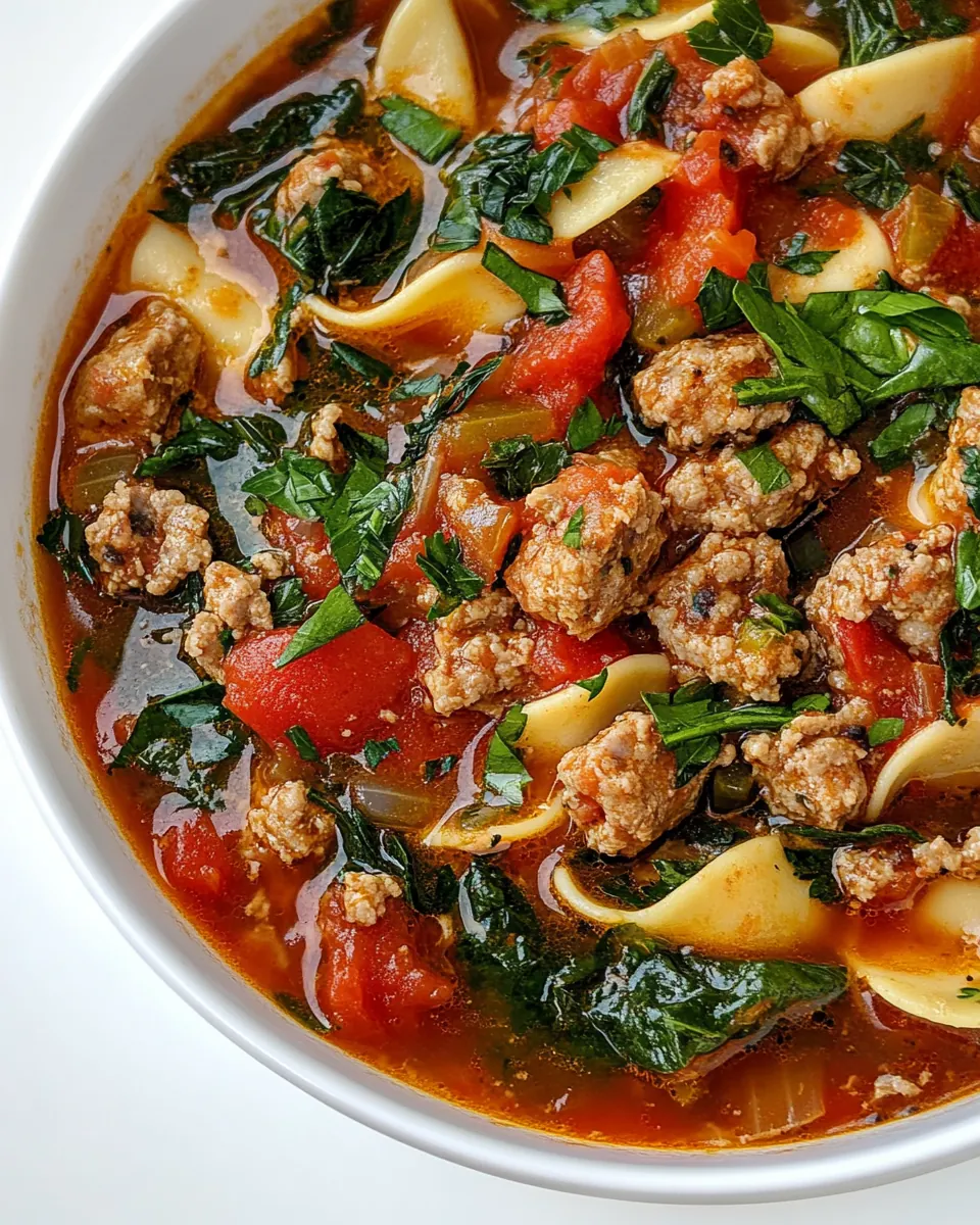Italian Sausage Soup