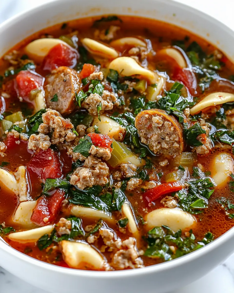 Italian Sausage Soup