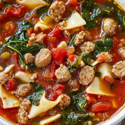 Italian Sausage Soup