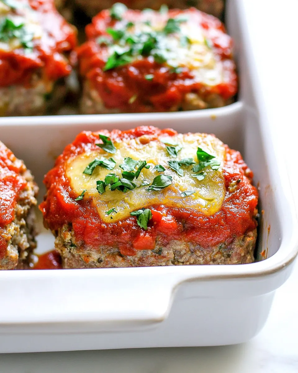 Italian Style Mini Meatloaves