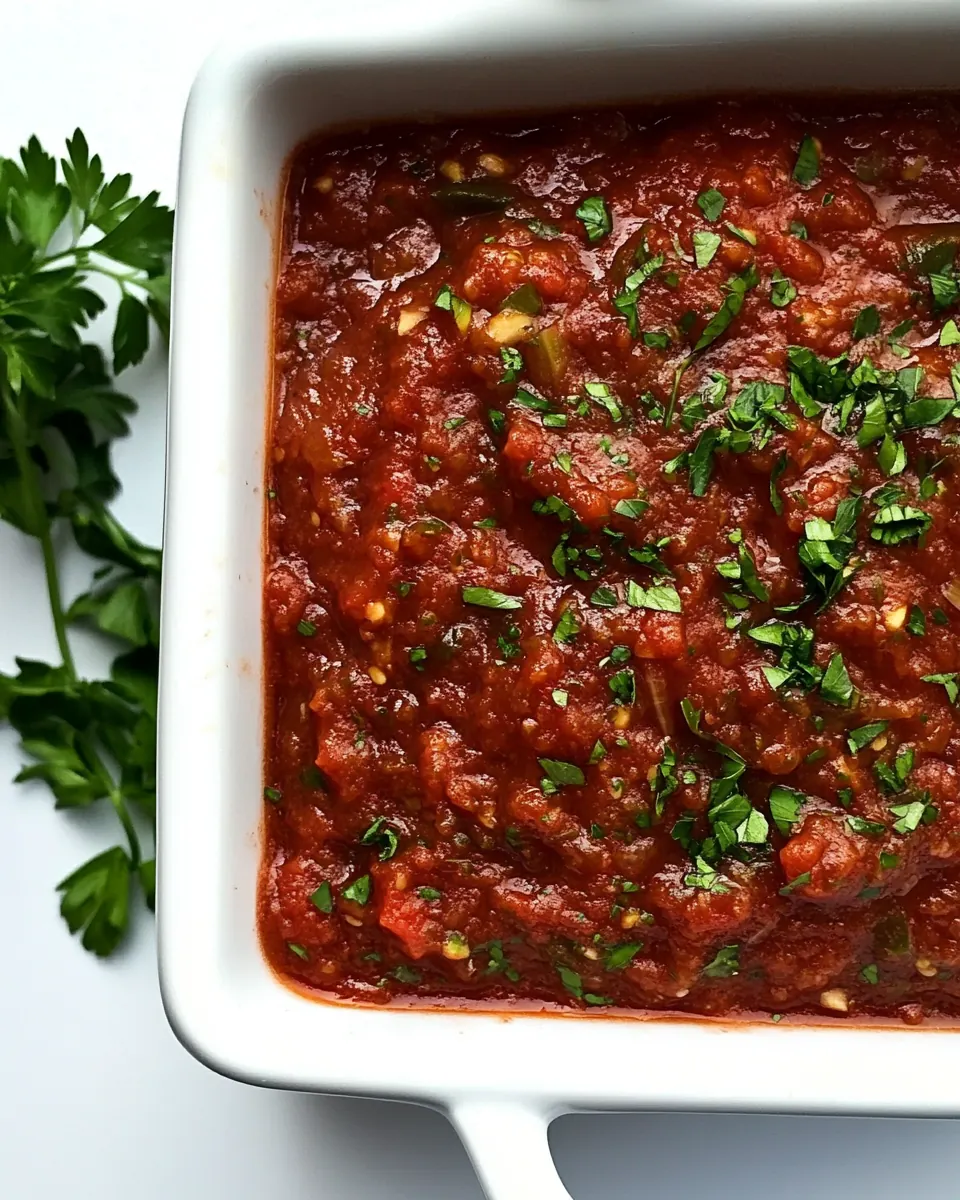Italian Tomato Sauce