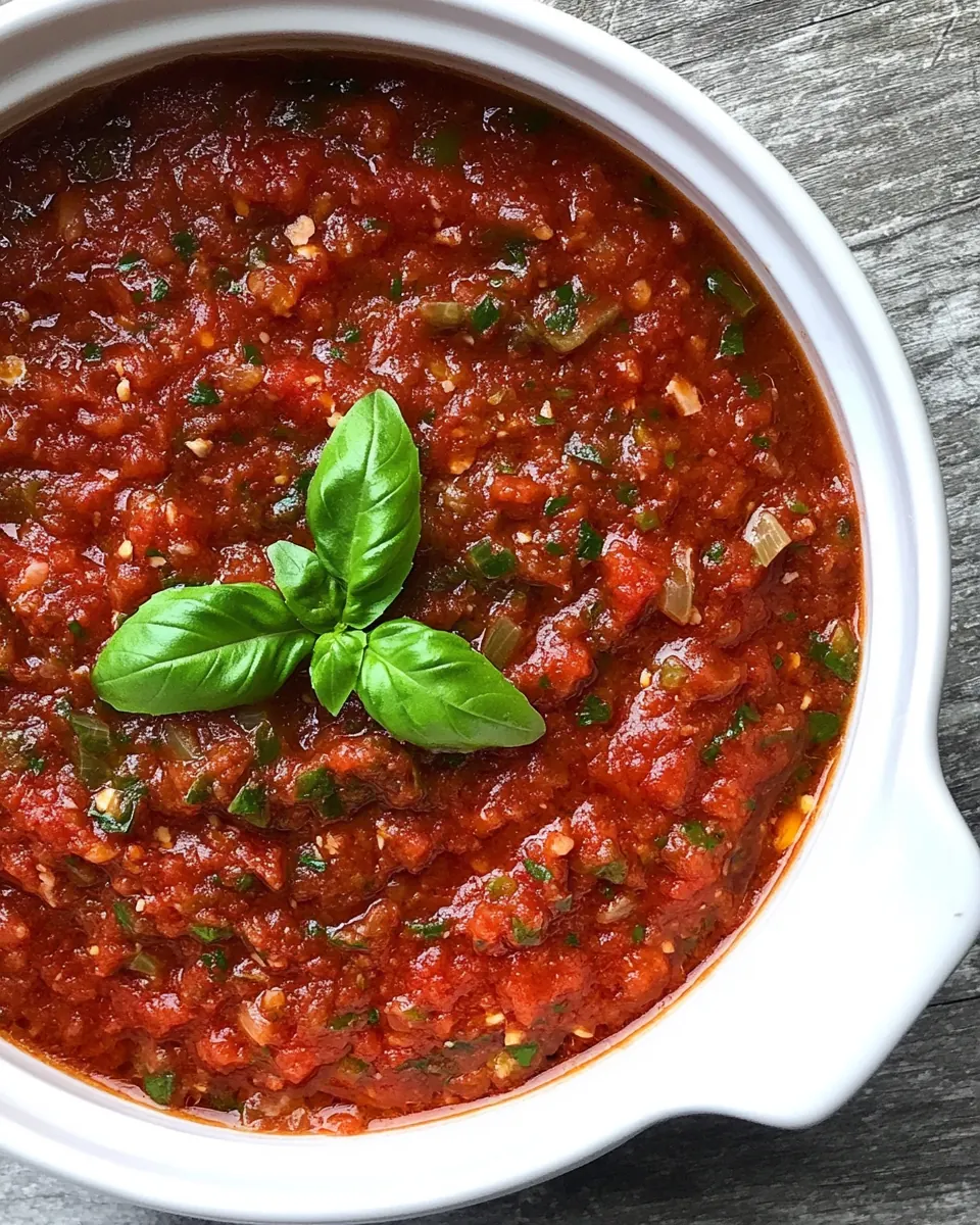 Italian Tomato Sauce