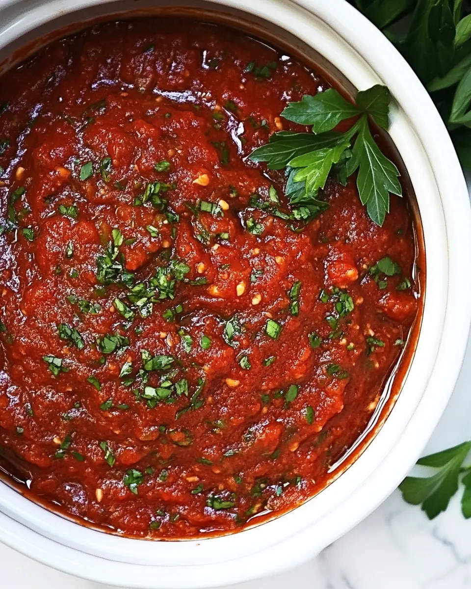 Italian Tomato Sauce