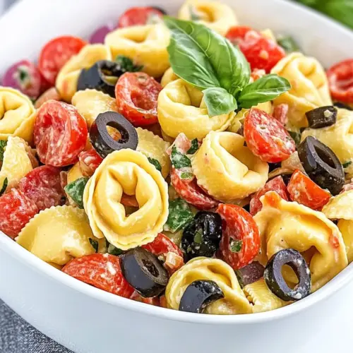 Italian Tortellini Pasta Salad