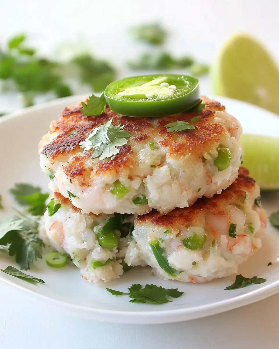 Jalapeño Shrimp Cakes