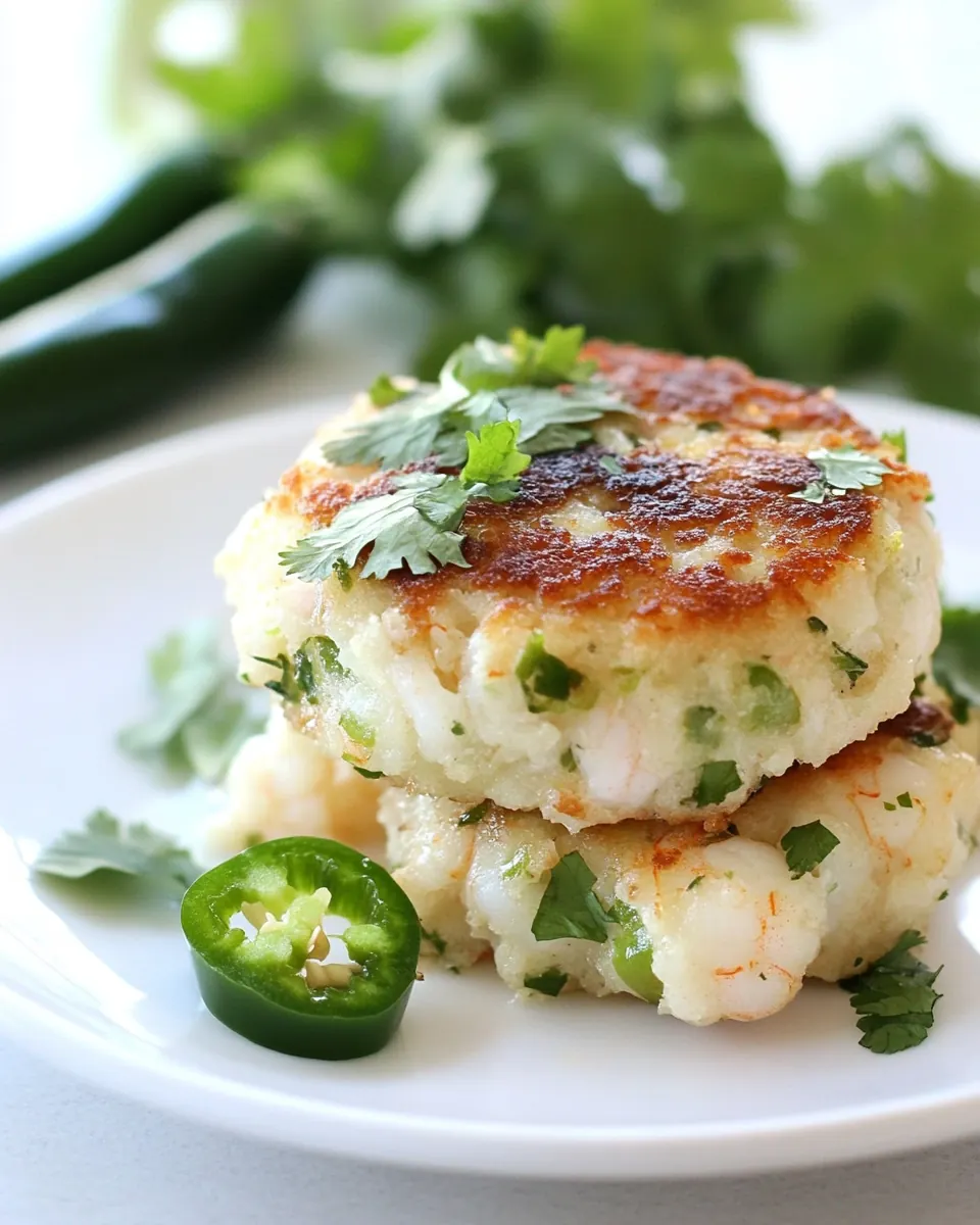 Jalapeño Shrimp Cakes