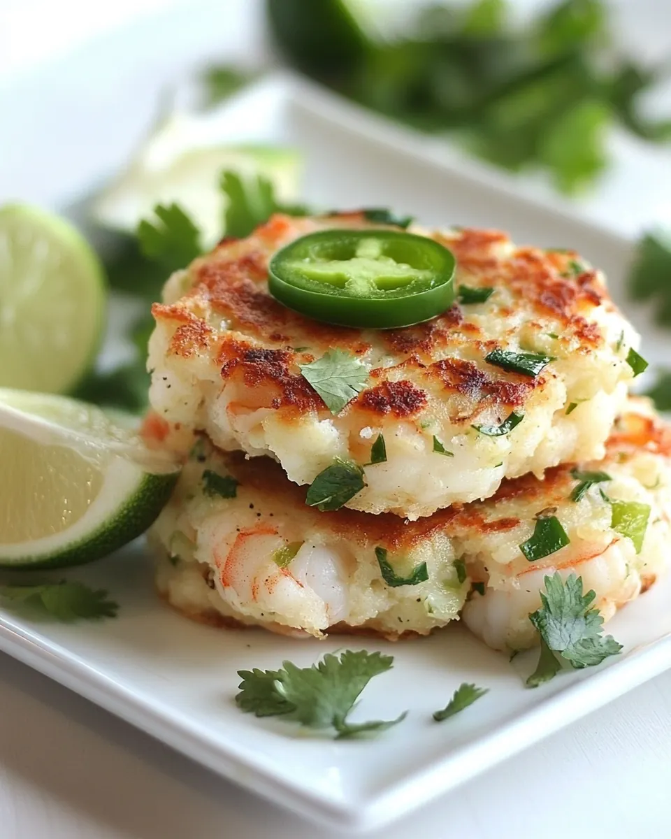 Jalapeño Shrimp Cakes