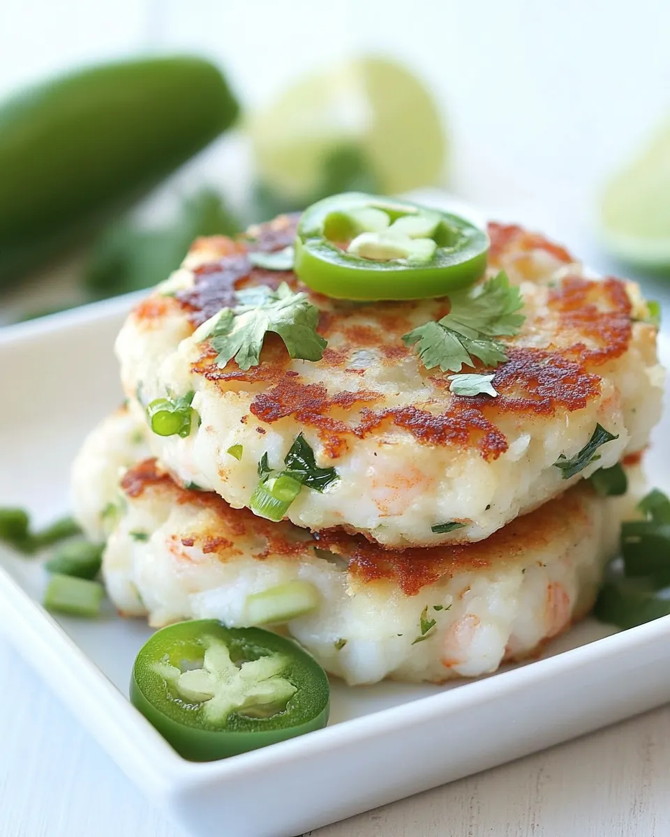 Jalapeño Shrimp Cakes