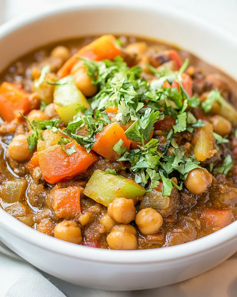Jamaican Chickpea Curry