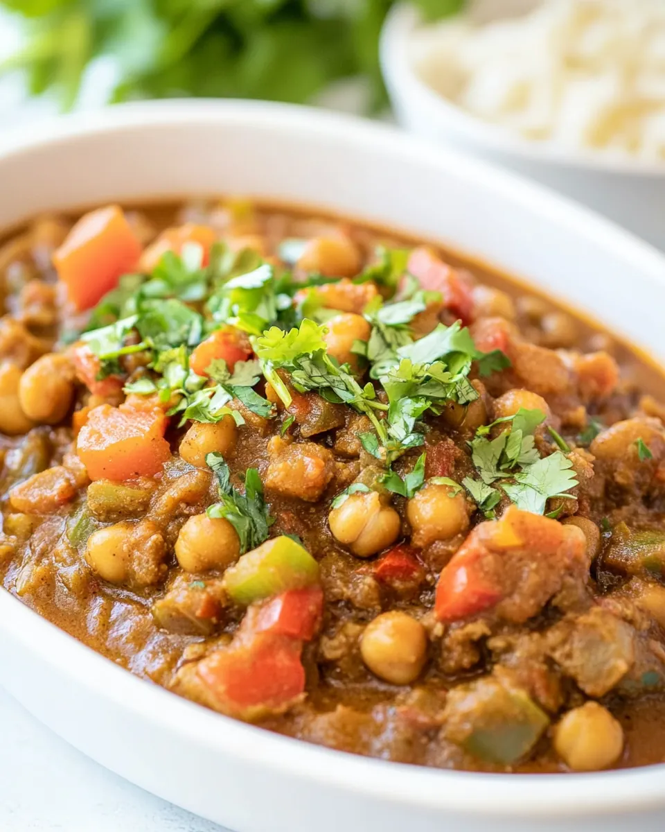 Jamaican Chickpea Curry