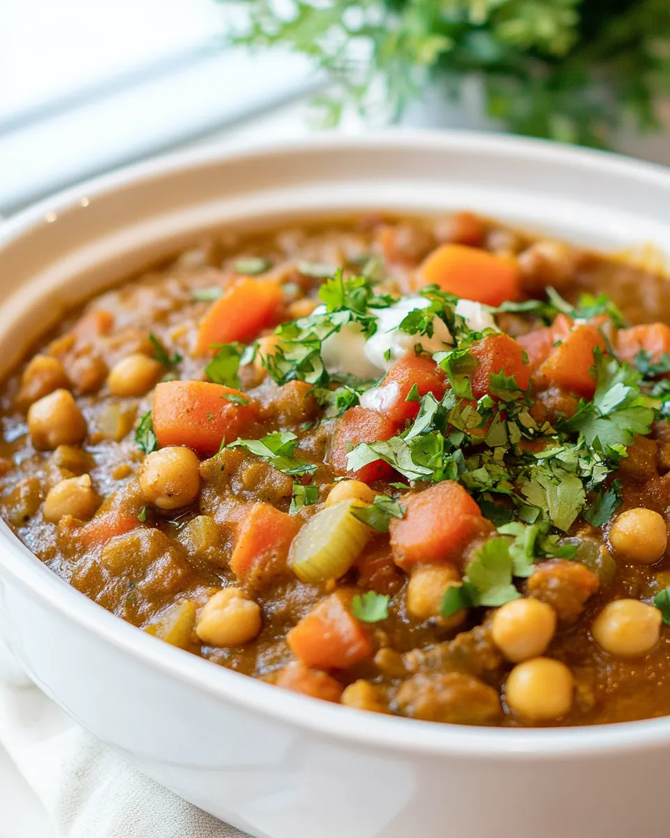 Jamaican Chickpea Curry