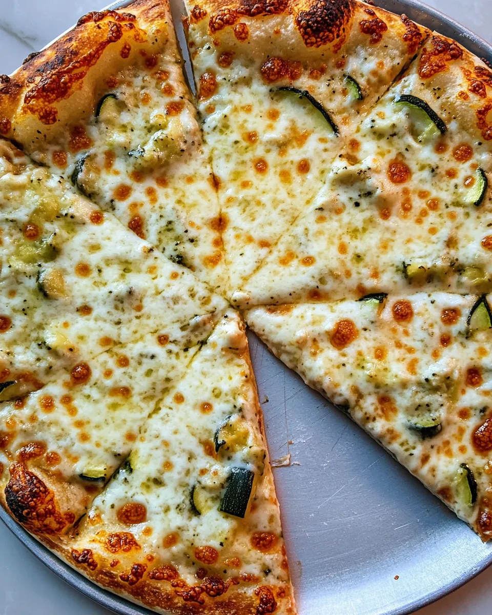 Jammy Zucchini Pizza