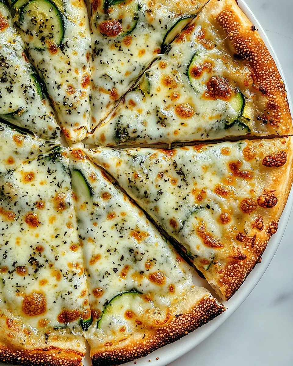 Jammy Zucchini Pizza