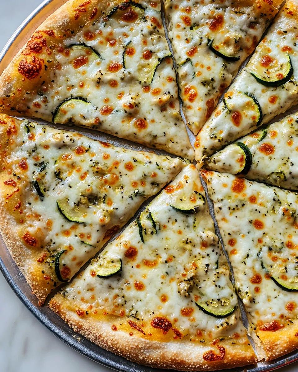 Jammy Zucchini Pizza