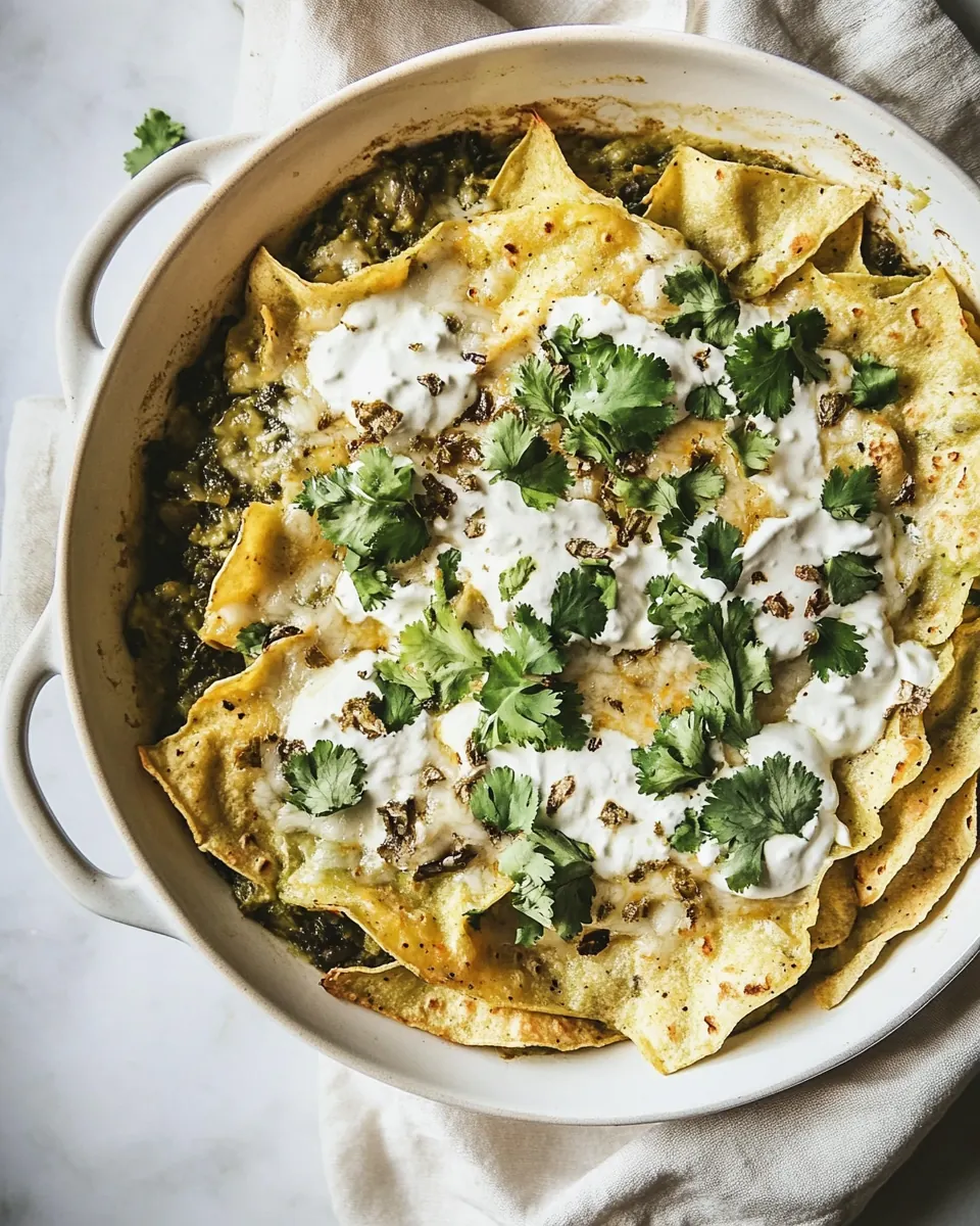 Jorges Green Chilaquiles