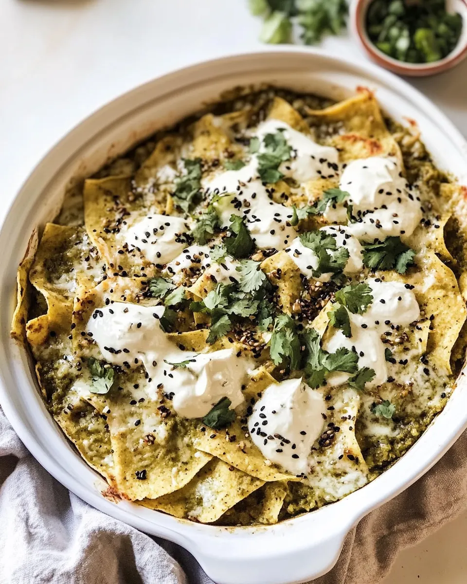 Jorges Green Chilaquiles