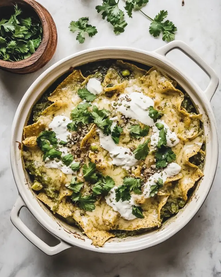 Jorges Green Chilaquiles