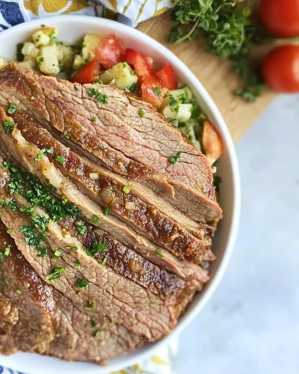 Juicy Slow Cooker Brisket
