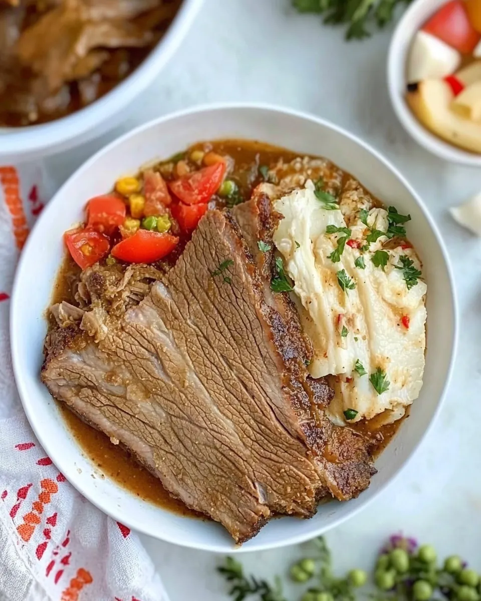 Juicy Slow Cooker Brisket
