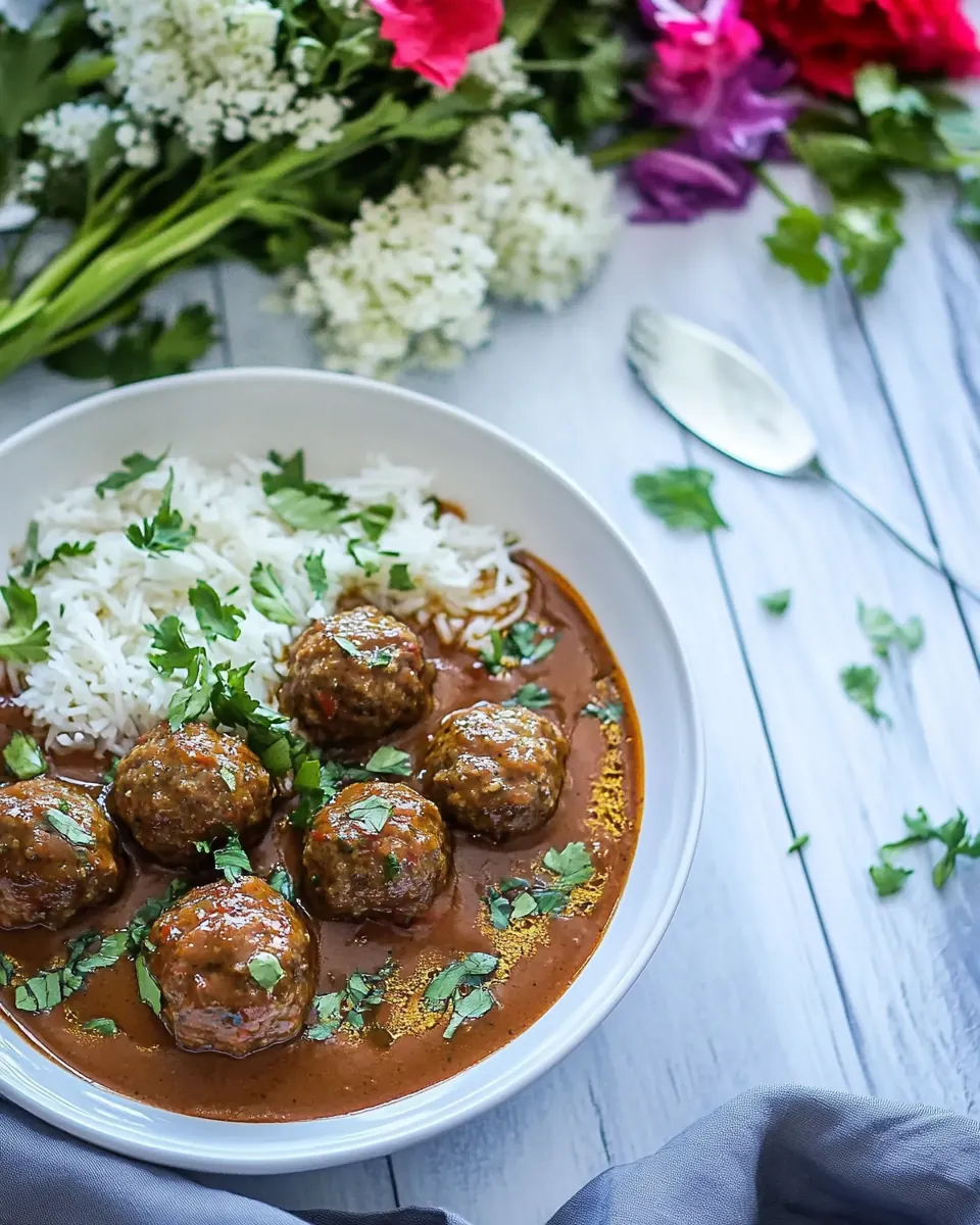 Juicy Spicy Turkish Meatballs