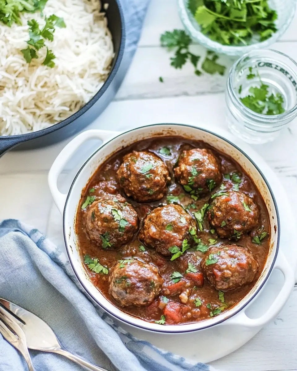 Juicy Spicy Turkish Meatballs