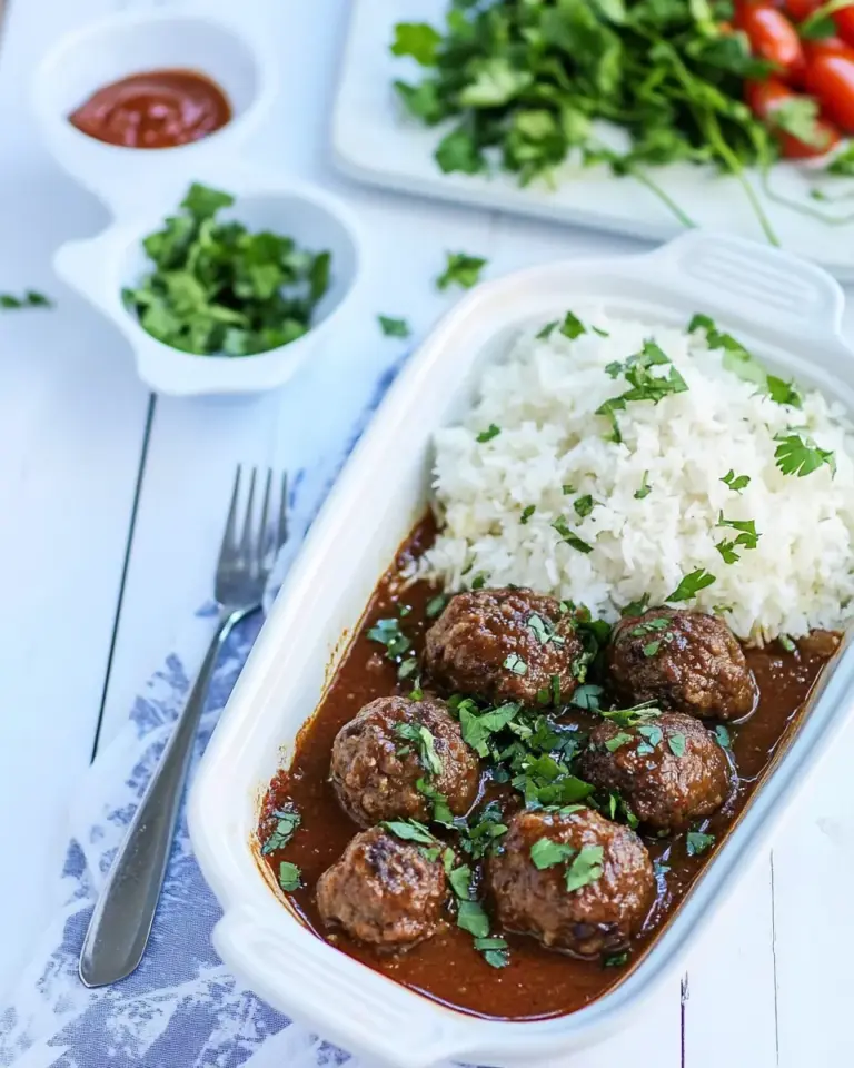Juicy Spicy Turkish Meatballs