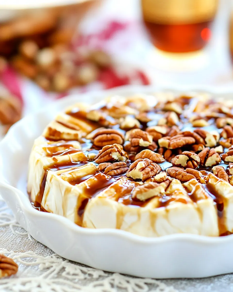 Kahlua Pecan Brie