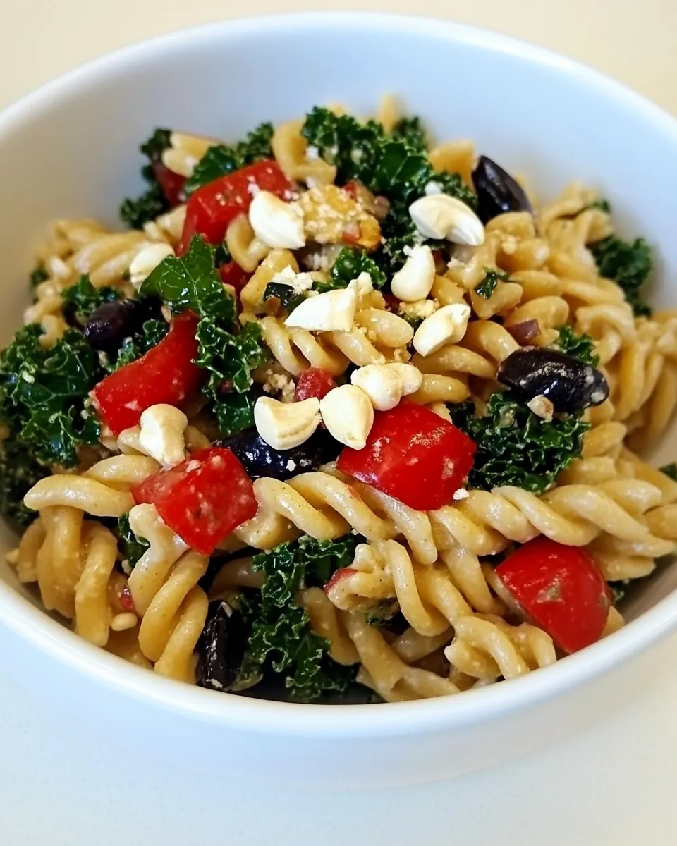 Kale Pasta Salad