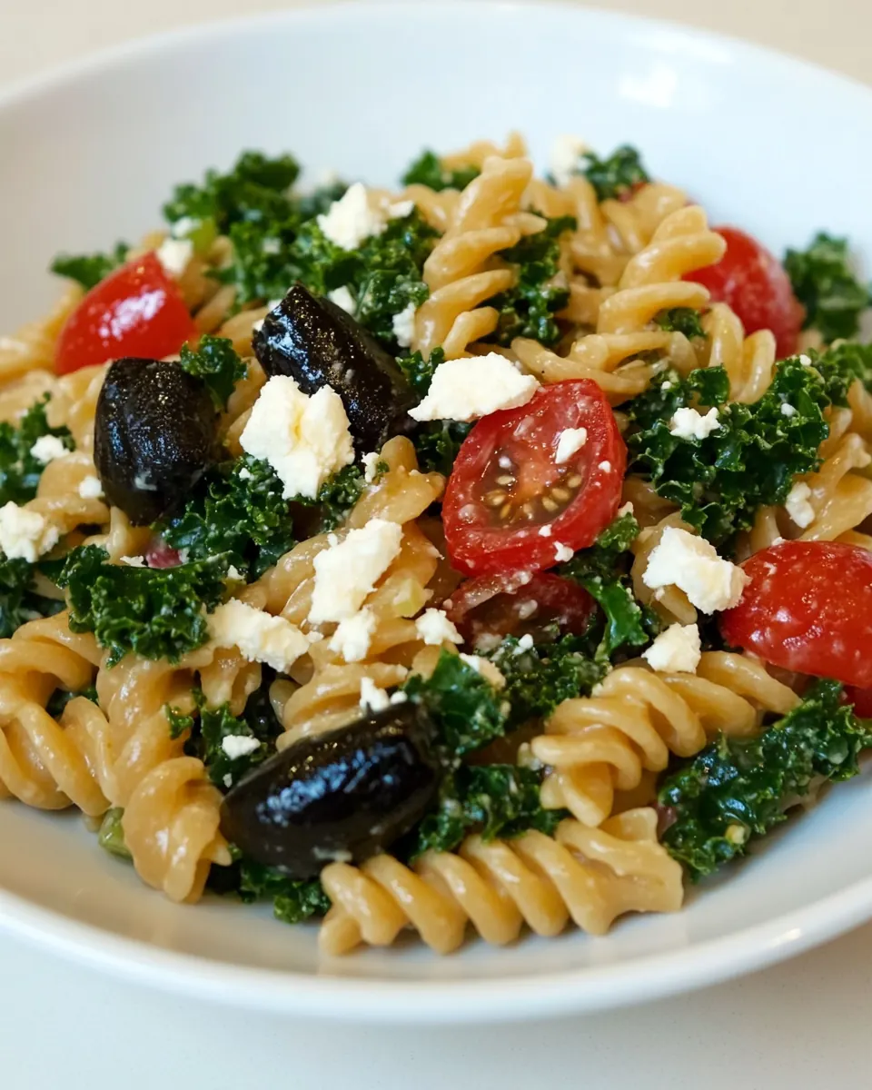 Kale Pasta Salad