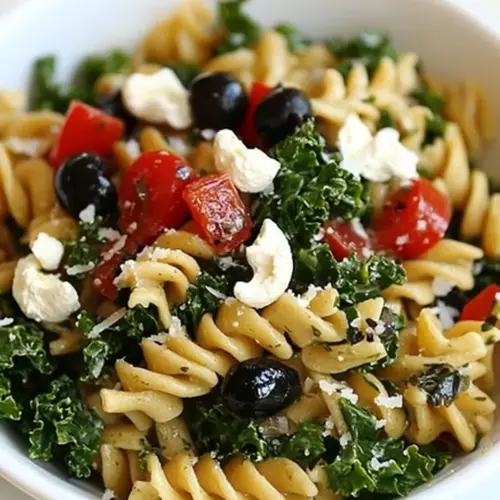 Kale Pasta Salad