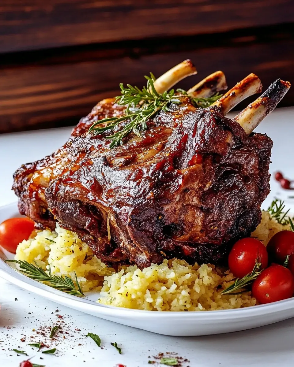 Kashmiri Style Leg of Lamb