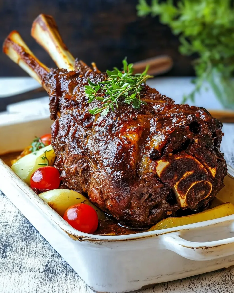 Kashmiri Style Leg of Lamb