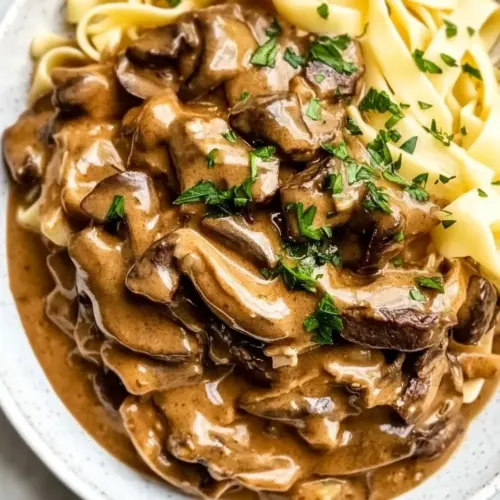 Keto Beef Stroganoff