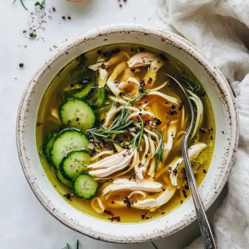 Keto Chicken No Noodle Soup