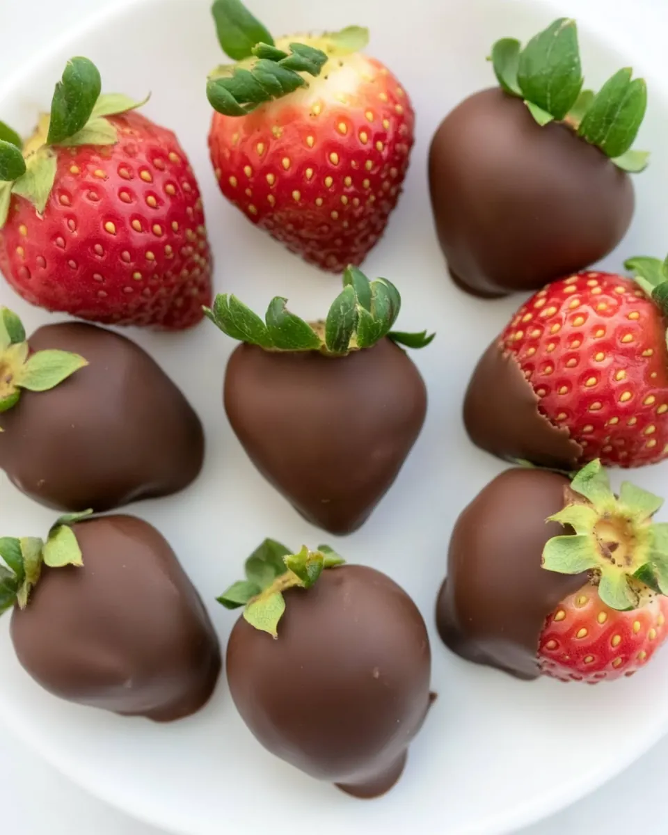 Keto Chocolate Covered Strawberries