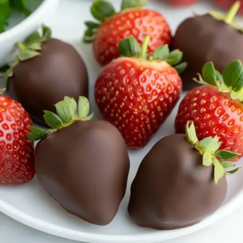 Keto Chocolate Covered Strawberries