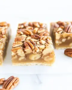 Keto Pecan Pie Bars